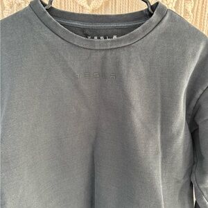 Tesla Gray Sweatshirt